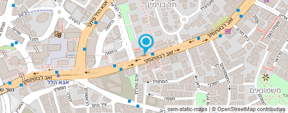 מפת הגעה אל עו"ד שוורץ איריס