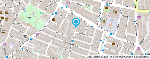 מפת הגעה אל זילברשטיין אורה