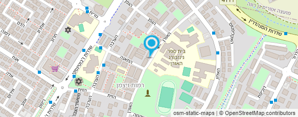 מפת הגעה אל המשפחתון של דורית