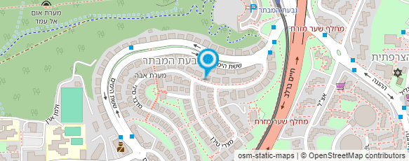 מפת הגעה אל עו"ד ונוטריון גנסין שמעון