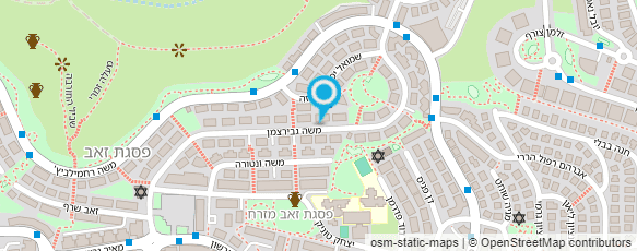 מפת הגעה אל משה בן עזרי-בוחן תנועה