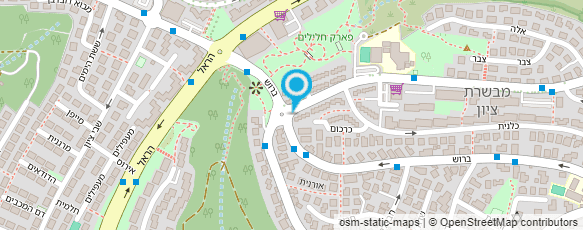 מפת הגעה אל רותי עורב אדריכלית