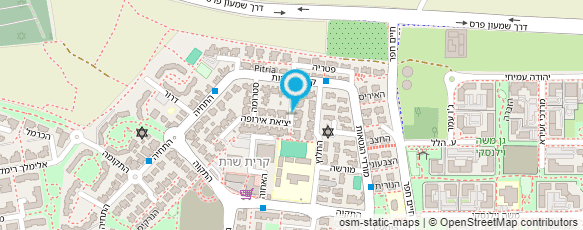 מפת הגעה אל חנה אמיר