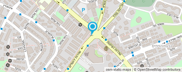 מפת הגעה אל מילר; בן-יוסף משרד עו"ד