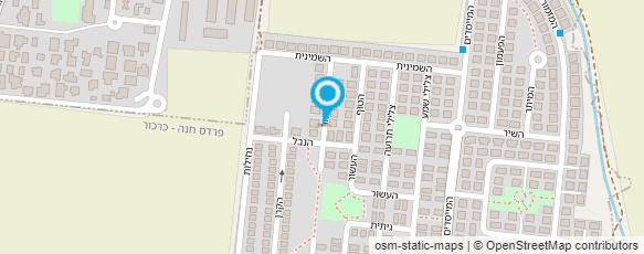 מפת הגעה אל אפרת מאירי אדריכלית