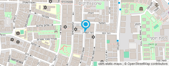 מפת הגעה אל גן ילדים קוזיה