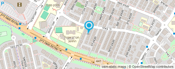 מפת הגעה אל כץ יוסף; משרד עו"ד