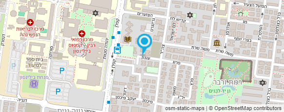 מפת הגעה אל מירון איליה מאמן כושר