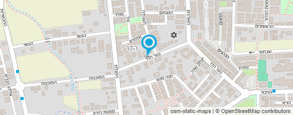 מפת הגעה אל Social Lead Digital Marketing