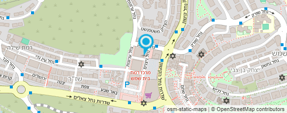 מפת הגעה אל מאפיית נחמה