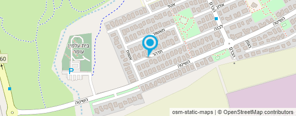 מפת הגעה אל אנ.אס.בי.די-nsbd