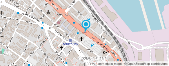 מפת הגעה אל עו"ד שחף קליג' הרצל