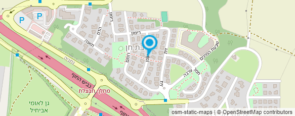 מפת הגעה אל יונתן כושר