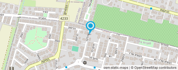 מפת הגעה אל כרכרה במושבה