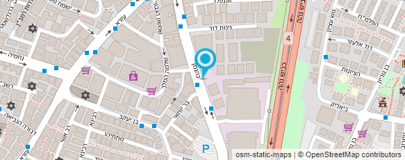 מפת הגעה אל ישעיהו גרסטנר משרד רו"ח