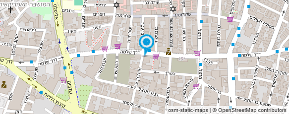 מפת הגעה אל רסקין-פרלמן