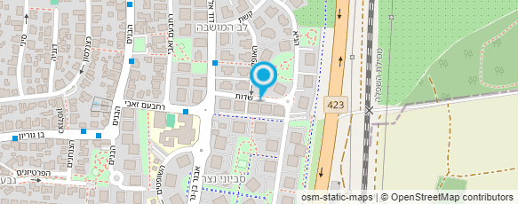 מפת הגעה אל רינת צמרת