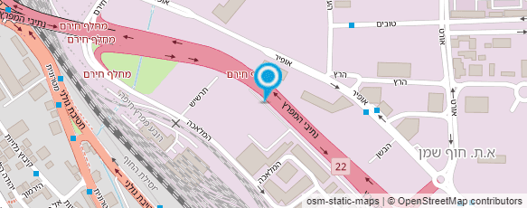 מפת הגעה אל ס.מ.א אחסנה ולוגיסטיקה בע"מ