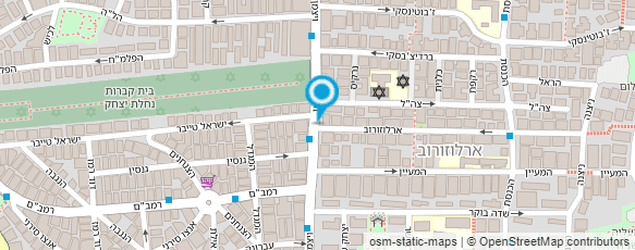 מפת הגעה אל לודמילה שירי - קוסמטיקאית רפואית