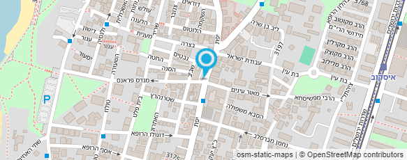 מפת הגעה אל קפה פאול`ס