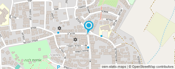 מפת הגעה אל עירית שטנר-צנעני - פסיכולוגית קלינית