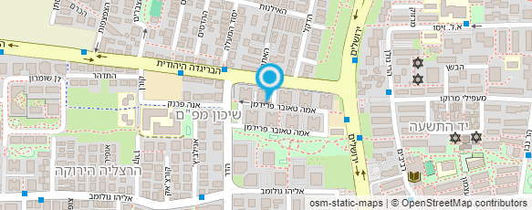 מפת הגעה אל נעמה רייכר אירועים