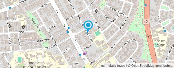 מפת הגעה אל עו"ד חרמון שרה