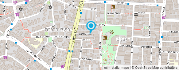 מפת הגעה אל גלעד ענת-עורכת לשונית