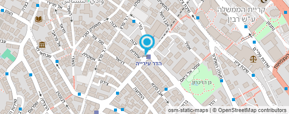 מפת הגעה אל גלידר; ארז; שרגל; משרד עו"ד