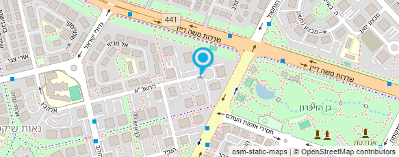 מפת הגעה אל י.ש תחזוקת מבנים