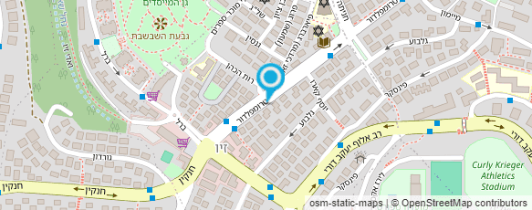 מפת הגעה אל גן דבורה