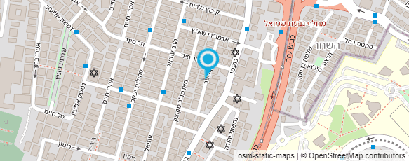 מפת הגעה אל ניקיון מדרגות ובתי כנסת