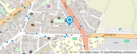 מפת הגעה אל האור עפר ופיתוח