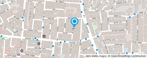 מפת הגעה אל סטודיו עין טובה