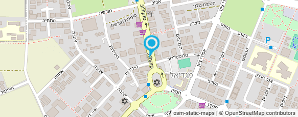 מפת הגעה אל קורפוס שרותי מידענות