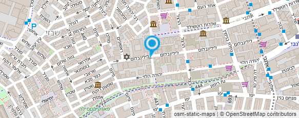 מפת הגעה אל מיה שלו - סטודיו לעור מפת הגעה אל מיה שלו - סטודיו לעור