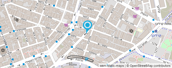 מפת הגעה אל אדי פירות וירקות