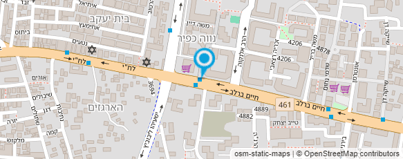 מפת הגעה אל מיכה שרותי מוסיקה וקריוקי