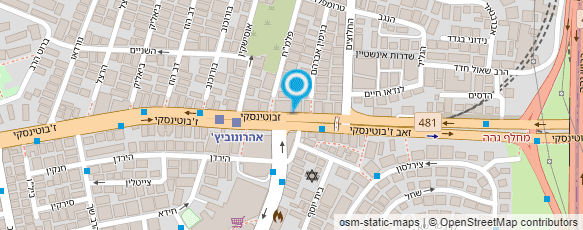 מפת הגעה אל סטודיו פלאש עיצוב והנפשה