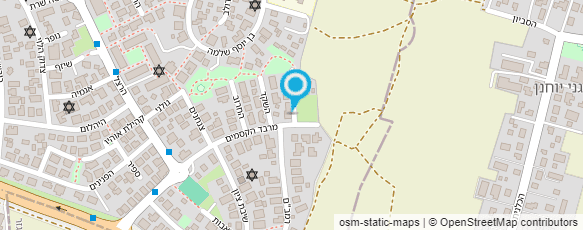 מפת הגעה אל עודד אגאי - תרפיה במגע