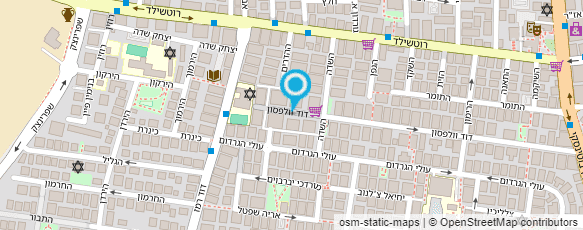 מפת הגעה אל מספרת ישראל גדג'