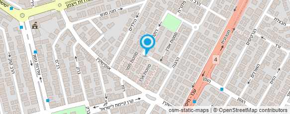 מפת הגעה אל ג'יי.שבע J.Seven