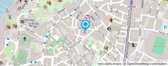 מפת הגעה אל מוזאיקס - אומנות אתנית