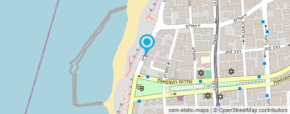 מפת הגעה אל אבי לוי עיצוב שיער