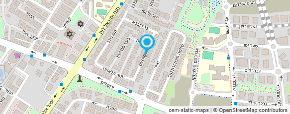 מפת הגעה אל הגן של סאנדי מפת הגעה אל הגן של סאנדי