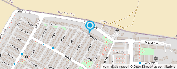 מפת הגעה אל רחל מזרב