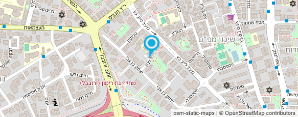 מפת הגעה אל ראש המים -בריכה טיפולית