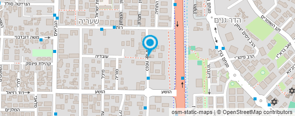 מפת הגעה אל H&A - The House Of Beauty