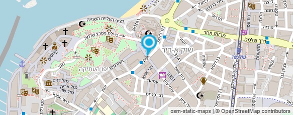 מפת הגעה אל נקניקיה שכזאת