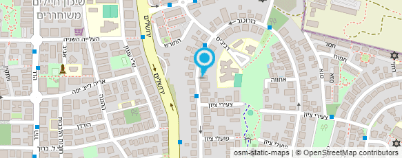 מפת הגעה אל גישור הדרכה ותאום הורי